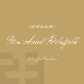 Mrs Saint Delafield